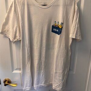 USA Graphic White T-Shirt